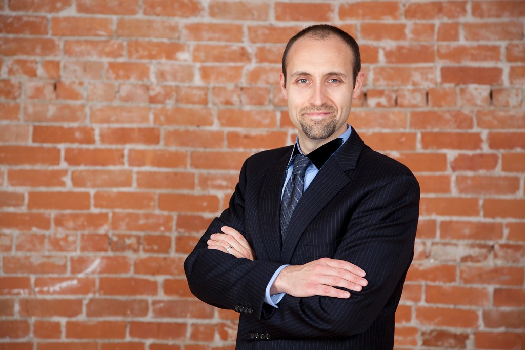 male in-studio business portrait