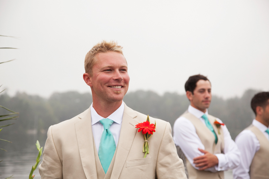 Gravenhurst Dock wedding Muskoka