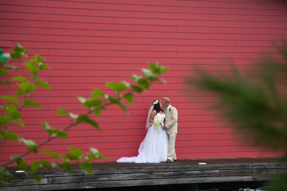 Gravenhurst Dock wedding Muskoka