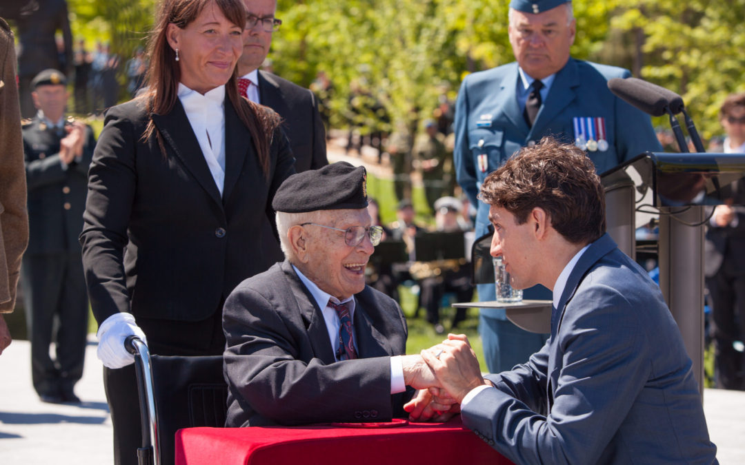 Base Borden Legacy Monument Unveiling Ceremony