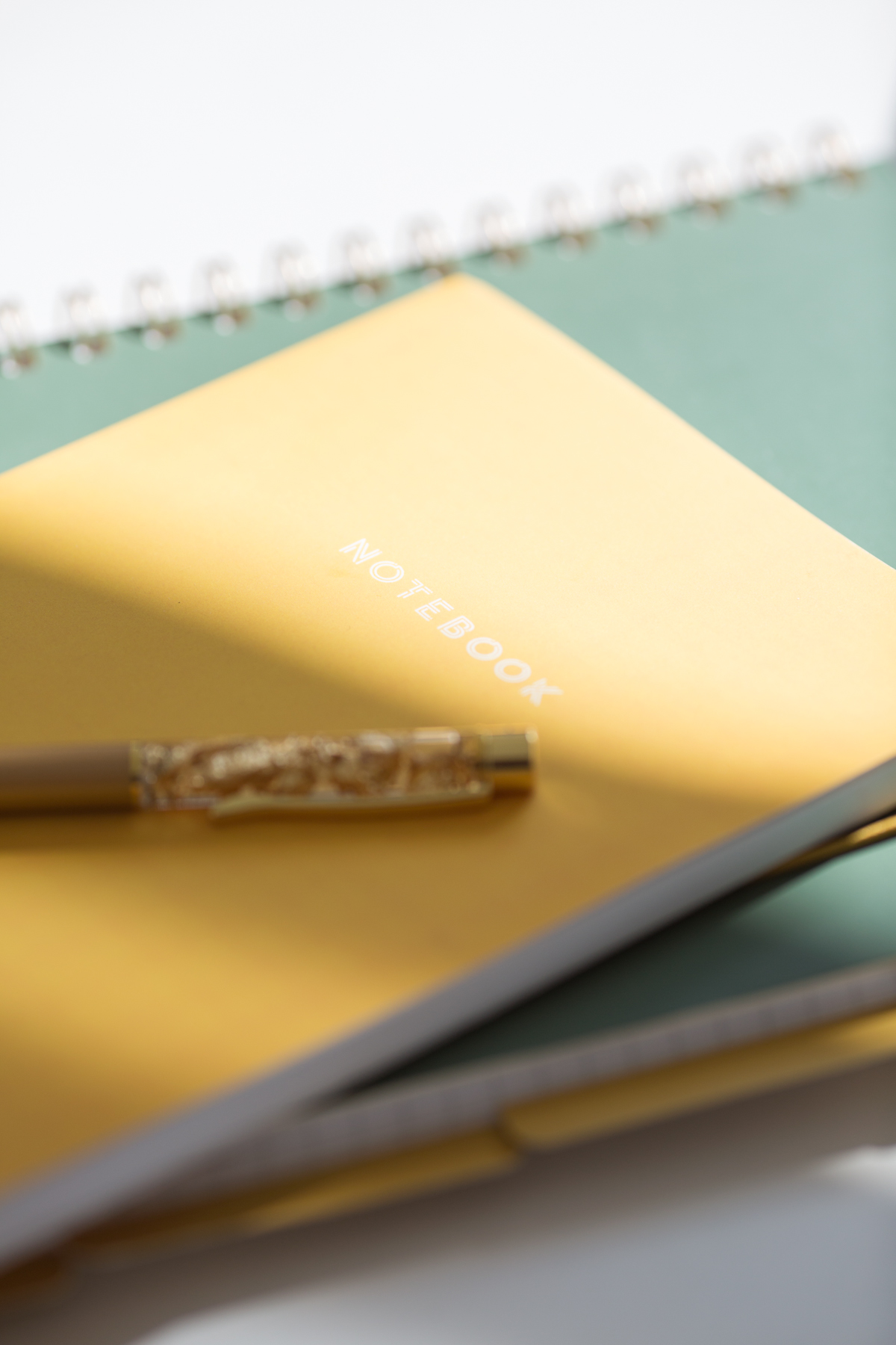 styled custom stock photo of journals