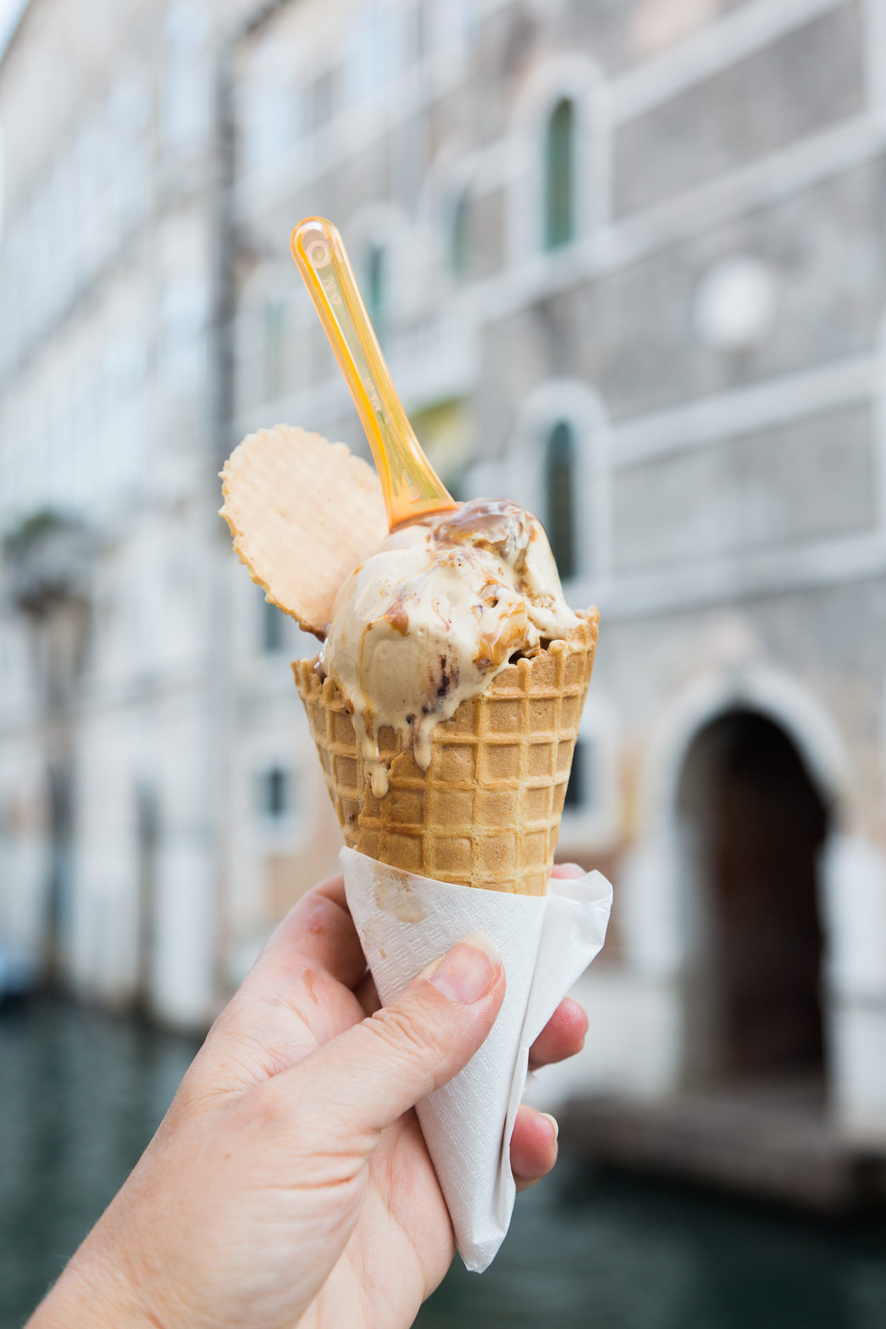 Gelato in Venice Italy