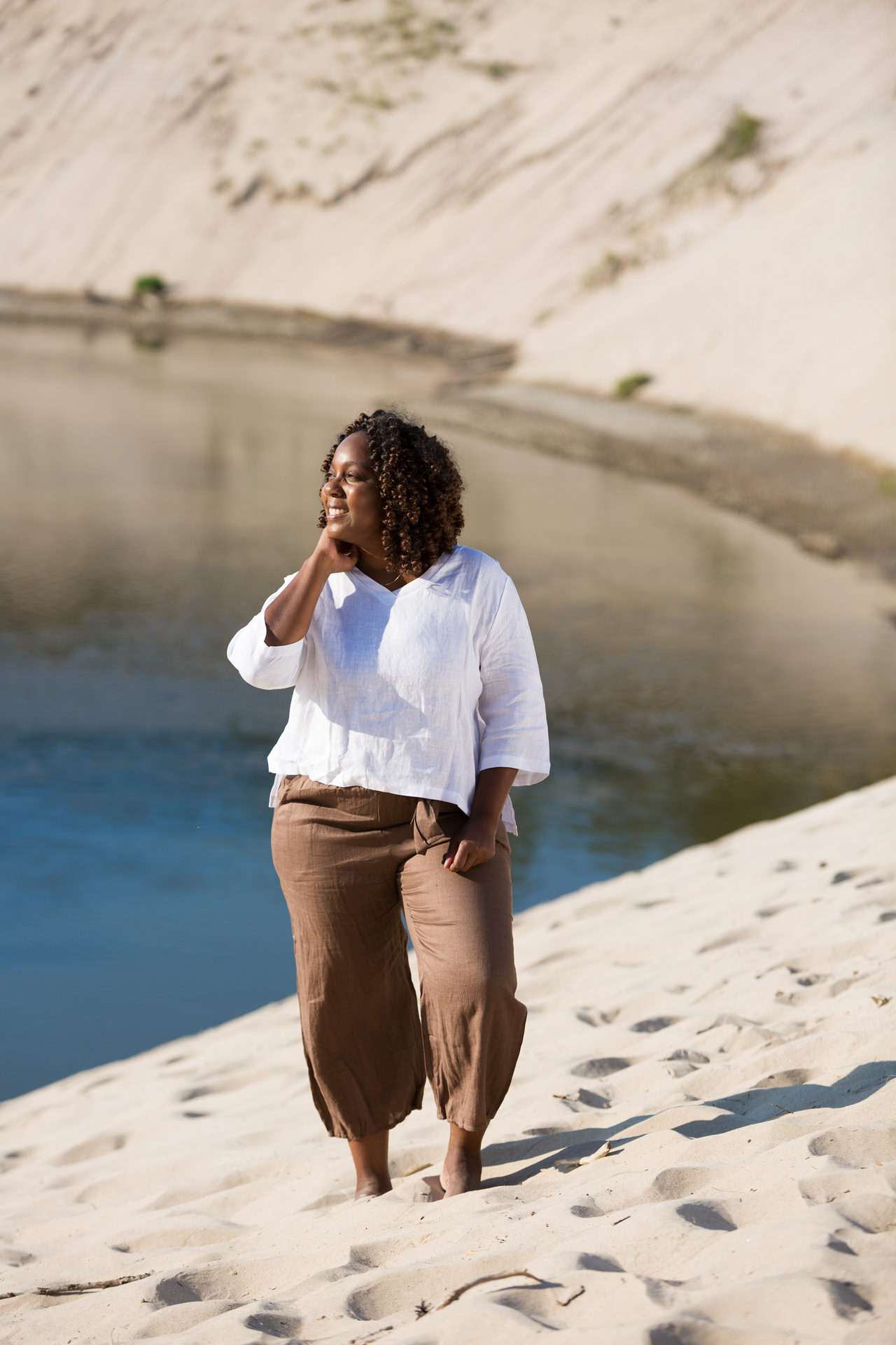 Lifestyle photography for Canadian organic fashion brand