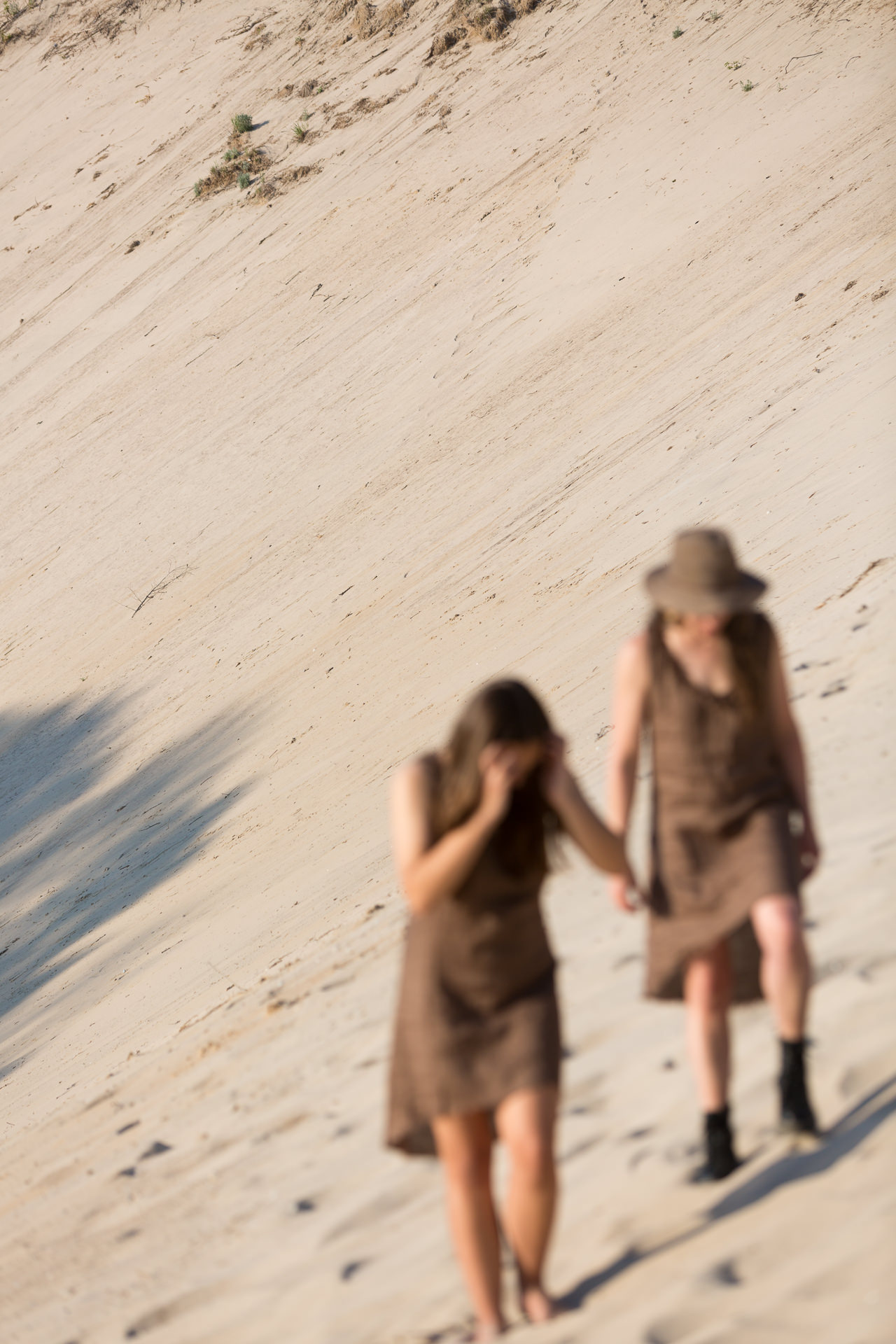 Organic linen dress by Canadian fashion brand Token of Virtue